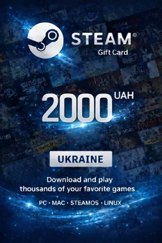 Steam Wallet Card 2000 ₴